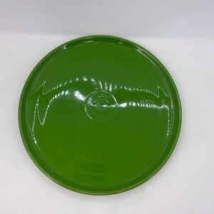 Fiesta Pizza Tray 12” Shamrock Green Discontinued Homer Laughlin Cake Plate.